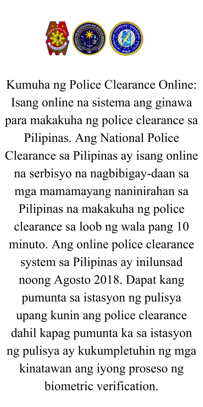 New Procedure To Get Police Clearance Online In 2024