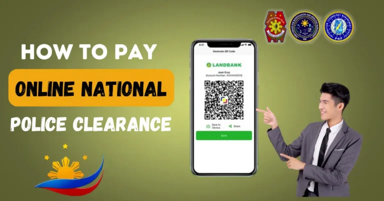 Latest Method! To Pay Online National Police Clearance Payment