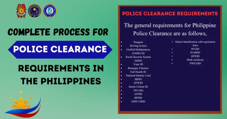 Latest Method To Get PNP Police Clearance Requirements 2024