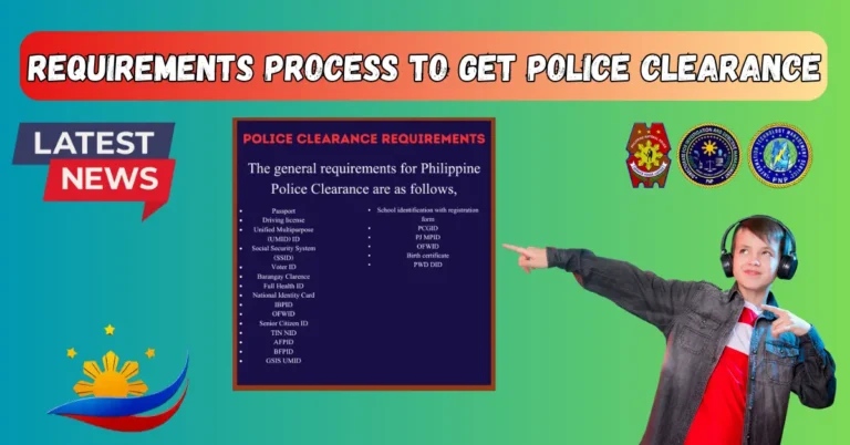 Clearance Requirements Process To Get Police Clearance 2024