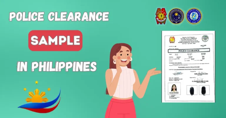 What Is a Police Clearance Sample In The Philippines