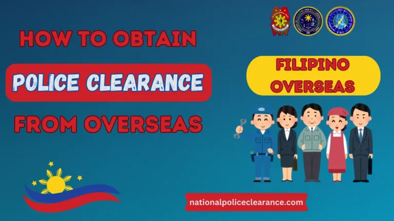 How To Obtain A Police Clearance Certificate From Overseas