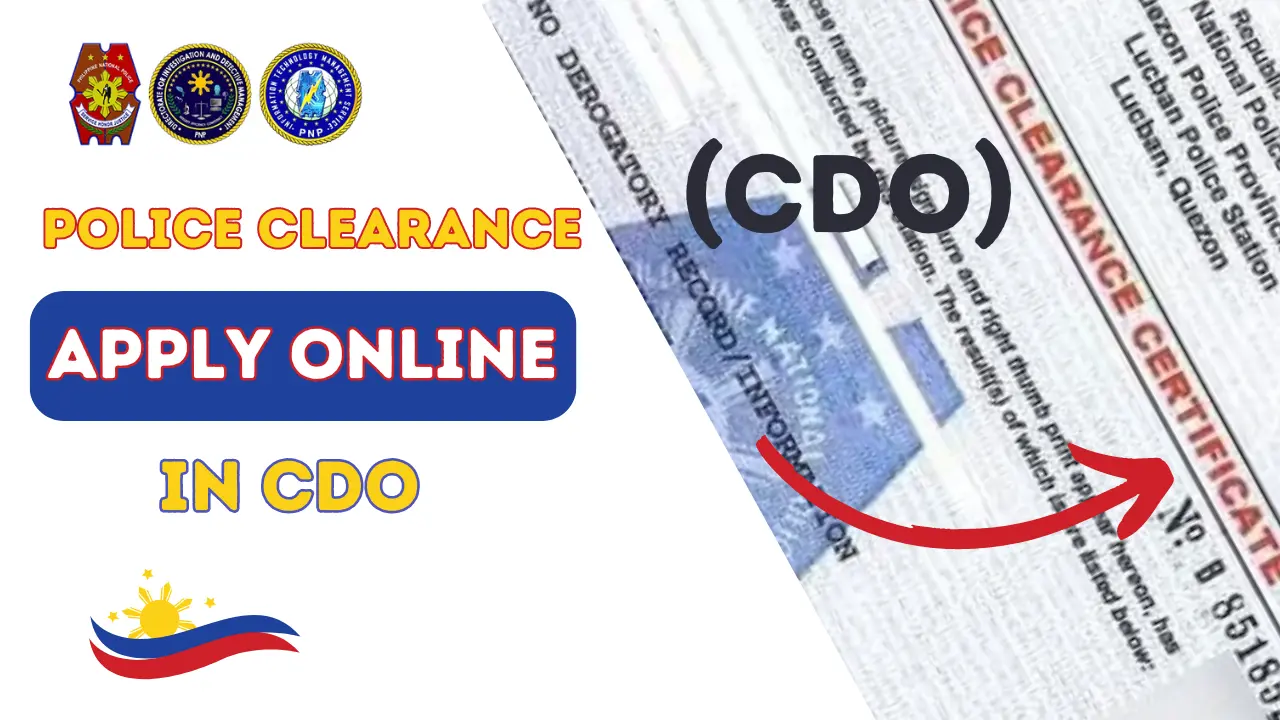 How to Apply Police Clearance Online in (CDO) Cagayan De Oro