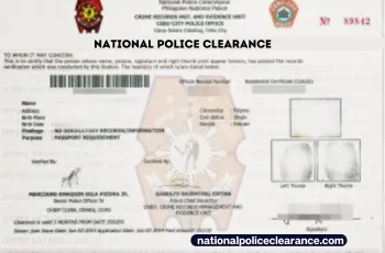 Why You Need a National Police Clearance