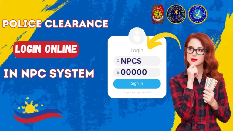 Police Clearance Online Login Process in Philippines 2024