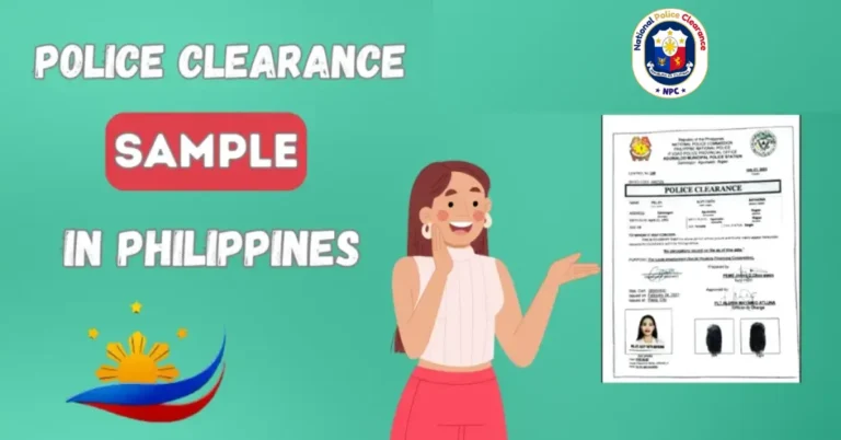 Police Clearance Sample Latest Guide to Get Police Clearance 2024